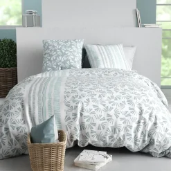 Housse de couette 240x220 ROSSI + 2 taies coton 57 fils