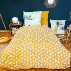 Housse de couette 140x200 réversible + 1 taie JUNGLE MANIA