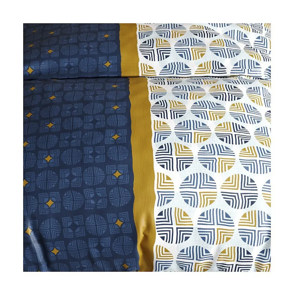 Housse de couette 260x240 Sirius + 2 taies coton 57 fils