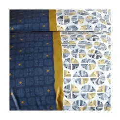 Housse de couette 240x220 Sirius + 2 taies coton 57 fils