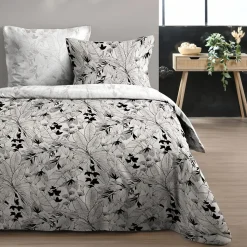 Housse de couette 240x220 SURYA + 2 taies coton 57 fils