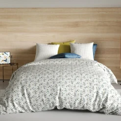 Housse de couette 260x240 VITA + 2 taies coton 57 fils