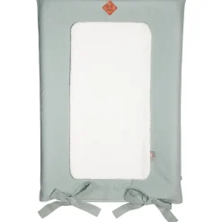 Housse de matelas à langer en Lin Lavé