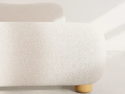 Hugo - lit coffre - 160x200 cm - en velours texturé - Best Mobilier