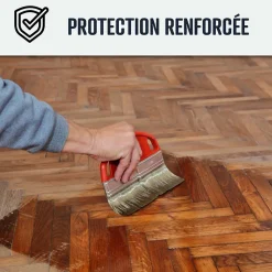 Huile de lin cuite pour entretien des bois, parquets, meubles, terrasse, pierres naturelles - 5 L - ARCANE INDUSTRIES