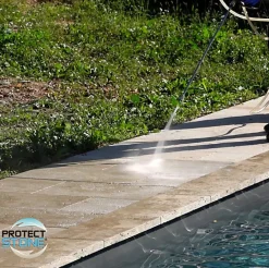 Hydrofuge Travertin & Terrasse - Imperméabilisant Oléofuge Pierre Naturelle, Béton Protection Longue Durée Int/Ext 5L (100m²)