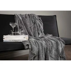 Jeté de canapé en polyester chenille Ally 170x130 cm