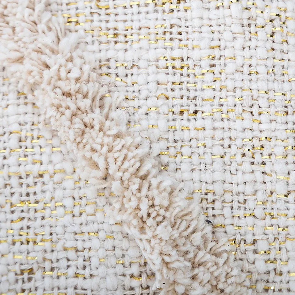 Jeté de lit motif en relief 130x180 cm Shine