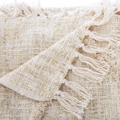 Jeté de lit motif en relief 130x180 cm Shine