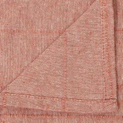 Jeté de lit Pollie coton 220x240cm- Rouge- Atmosphera