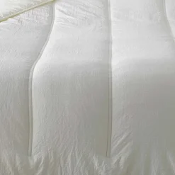 Jeté de lit uni (230x250 cm - Crème)