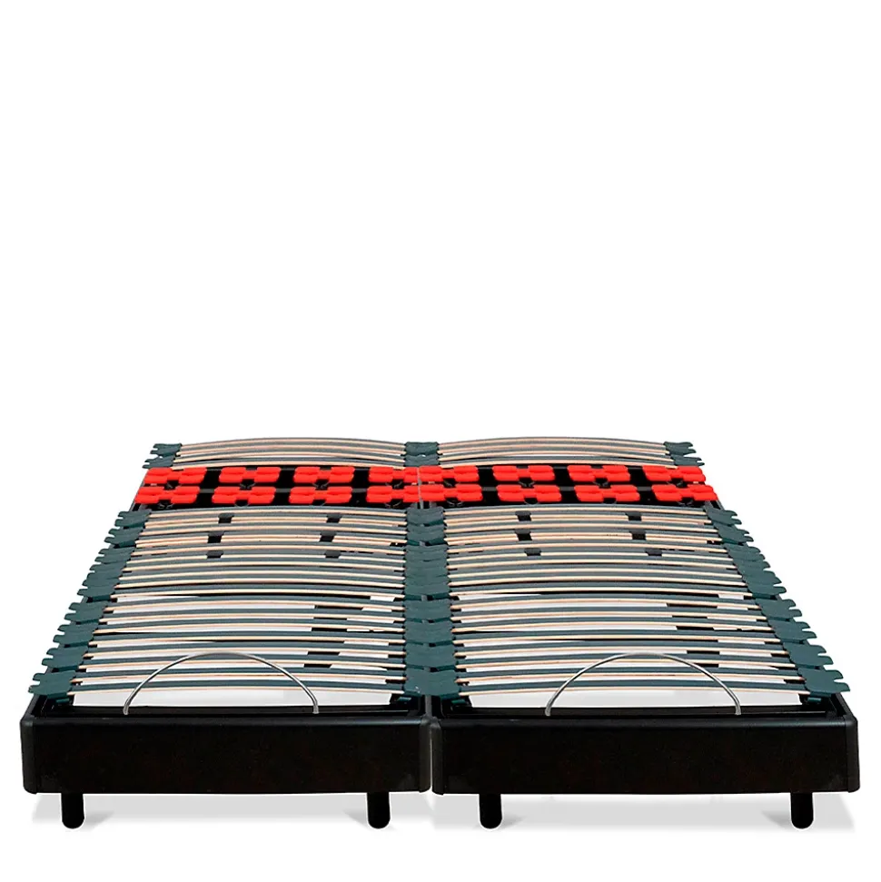 Jeu de 2 sommiers électriques Bodysoft 2x80x200 cm Lattes & Plots