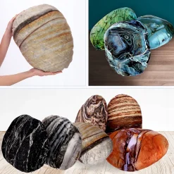 KADAX Oreiller décoratif Jasiek 38x30cm doux