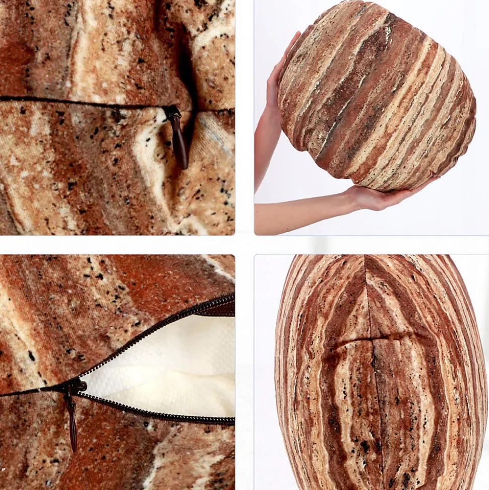 KADAX Oreiller décoratif Jasiek 38x30cm doux