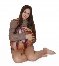 KADAX Oreiller décoratif Jasiek 38x30cm doux