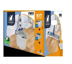 Kit complet tout en 1 Neo 3 Elephant balai + seau + essoreur