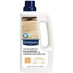 Lait brillant 2 en 1 marbre et pierres naturelles Starwax 1L