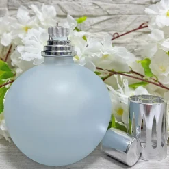 Lampe catalytique Bleu Gris Mat + Parfum Lavender Expression 200ml. Élimine mauvaises odeurs, parfume et améliore qualité de air
