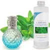 Lampe catalytique Blue Diamonds + Parfum Mountain Mint 500 ml - Élimine mauvaises odeurs, parfume et améliore la qualité de l'air