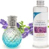 Lampe catalytique Blue Diamonds + Parfum Lavender Expression 500 ml - Élimine mauvaises odeurs, parfume et améliore qualité de air