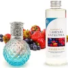 Lampe catalytique Blue Diamonds + Parfum Summer Fruits 500 ml - Élimine mauvaises odeurs, parfume et améliore qualité de l'air