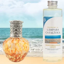 Lampe catalytique Drops Orange + Mediterranean Light 500 ml - Élimine mauvaises odeurs, parfume et améliore la qualité de l'air