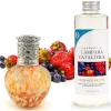 Lampe catalytique Drops Orange + Parfum Summer Fruits 500 ml - Élimine mauvaises odeurs, parfume et améliore la qualité de l'air
