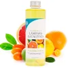 Lampe catalytique Mosaïque Blanc + Arôme Winter Citrus 500 ml - Élimine mauvaises odeurs, parfume et améliore la qualité de l'air