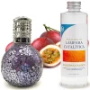 Lampe catalytique Mosaïque de minuit + Caribbean Passion 200 ml - Élimine mauvaises odeurs, parfume et améliore qualité de l'air