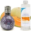 Lampe catalytique Mosaïque de minuit + Waikiki Melon 500 ml - Élimine mauvaises odeurs, parfume et améliore la qualité de l'air
