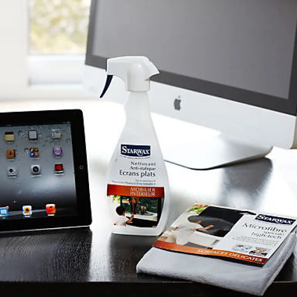 Lavette microfibre spéciale high-tech