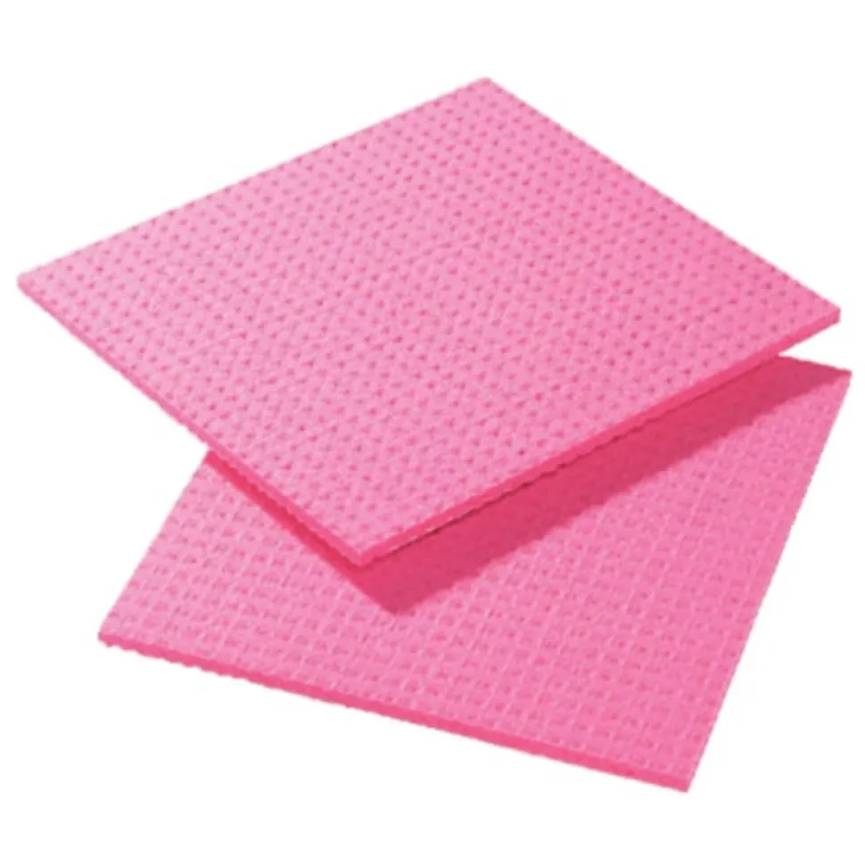 Lavettes Spongyl rouges Lot de 10