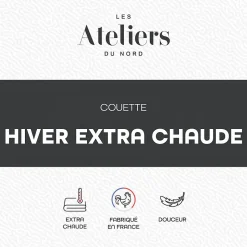 Les Ateliers du Nord - Couette Hiver - Extra Chaude 240x260cm