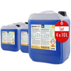 Lessive Liquide Microactiv 40 L Puissante Pour Blanc Et Couleurs, Se Dissout Facilement