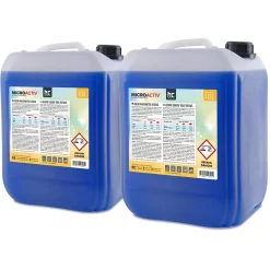 Lessive Liquide Microactiv 20 L Puissante Pour Blanc Et Couleurs Se Dissout Facilement