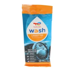 Lingettes plastiques Total Energies Wash