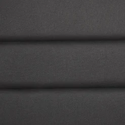 Lit 1 place FLORIDA, 90 x 190 cm, capitonné avec sommier, revêtement en tissu noir