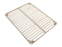 Lit 180 x 200 cm avec 4 tiroirs - Coloris : Naturel + Sommier + Matelas - TENALIA