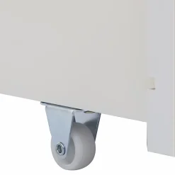 Lit avec rangement 140x200 cm - Lit double avec tiroirs et tête de lit - Pin massif + MDF - Sans Matelas - Blanc