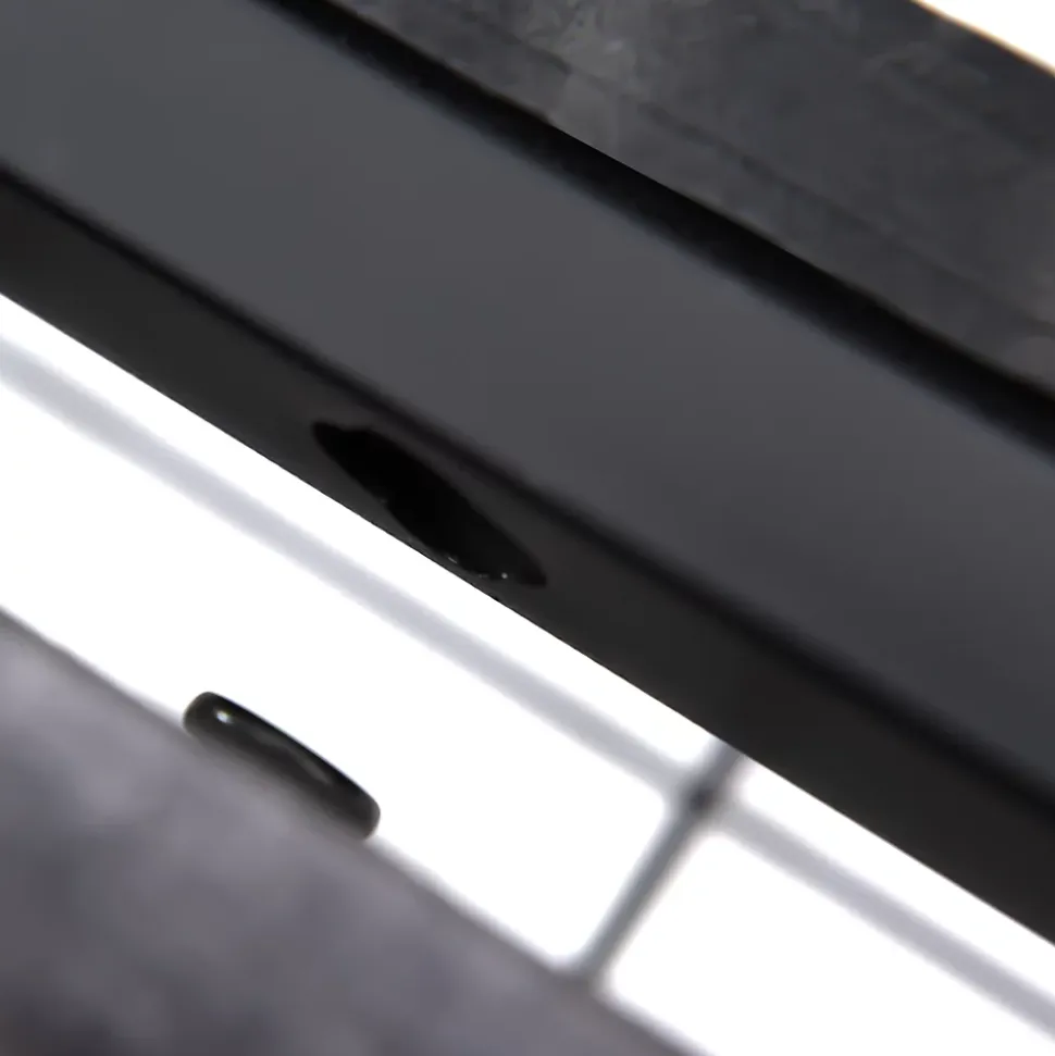 Lit avec rangement 90x200 cm - Lit simple capitonné avec LED et 2 tiroirs - Bois massif + Lin + Métal - Sans Matelas - Gris