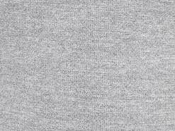 Lit avec tiroirs 140 x 190 cm - Tissu - Gris clair + Matelas - INASTO