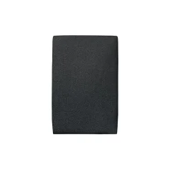 Lit avec tête de lit bouclette et sommier tapissier - Lit en bois massif