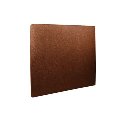 Lit avec tête de lit bouclette et sommier tapissier - Lit en bois massif