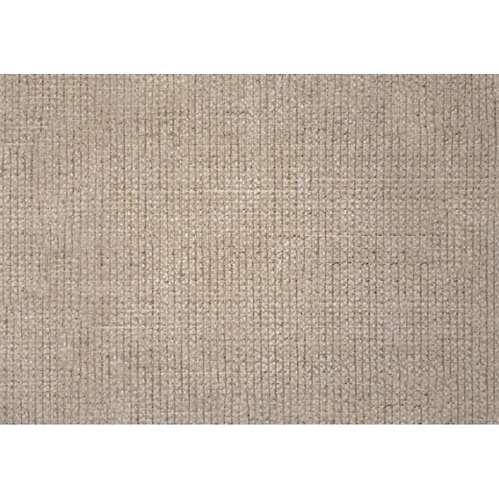 Lit avec tête de lit capitonnée tissu et sommier kit - Lit en bois massif