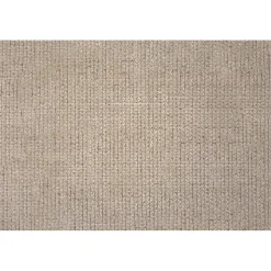 Lit avec tête de lit lignes tissu et sommier tapissier - Lit en bois massif