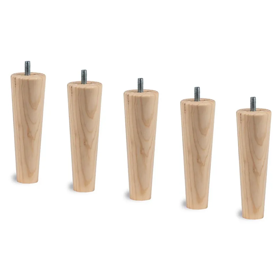 Lit avec tête de lit lignes velours et sommier kit - Lit en bois massif