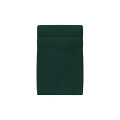 Lit avec tête de lit lignes velours et sommier kit - Lit en bois massif