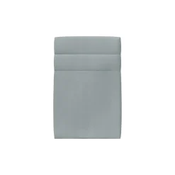 Lit avec tête de lit lignes velours et sommier kit - Lit en bois massif