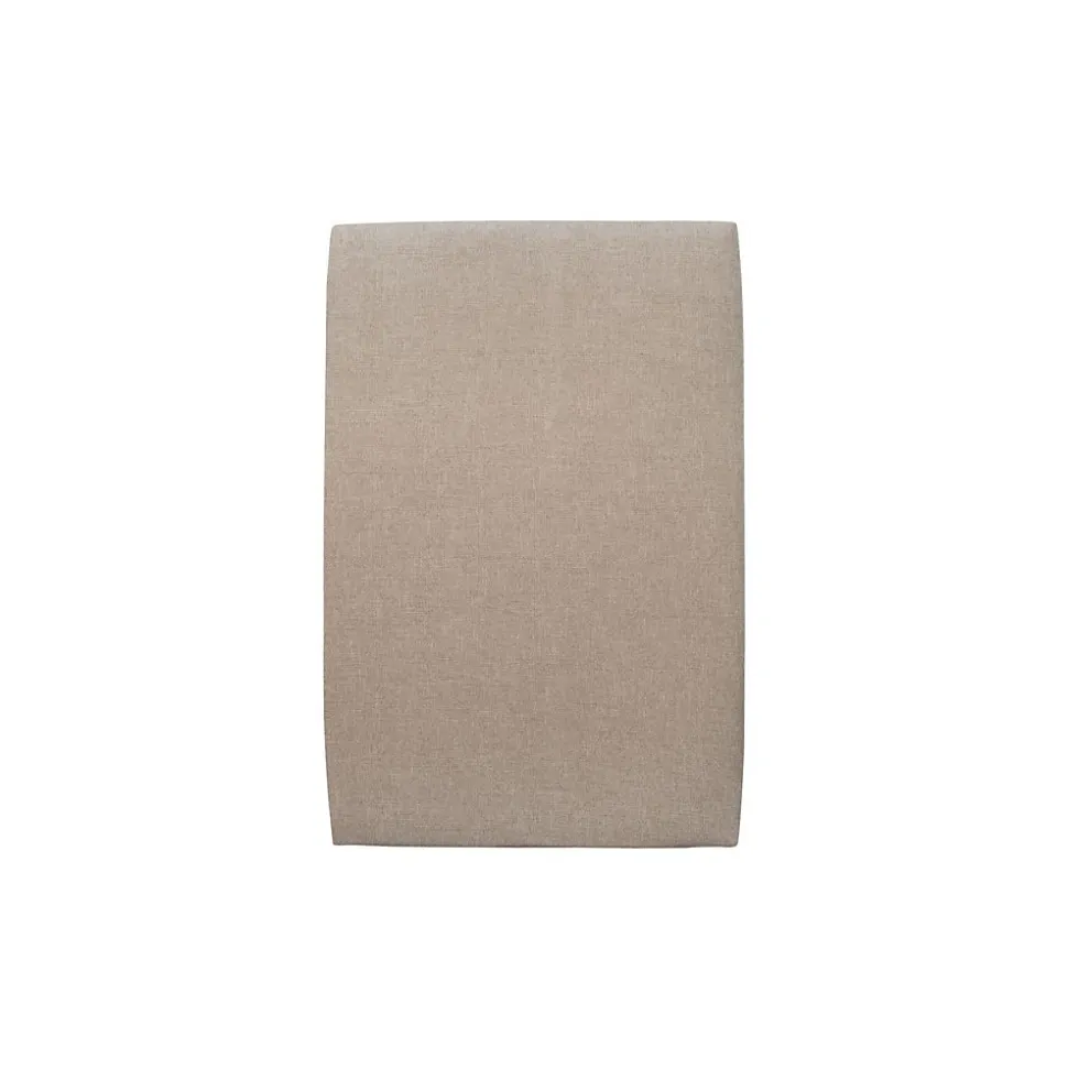 Lit avec tête de lit tapissier tissu et sommier tapissier - Lit en bois massif