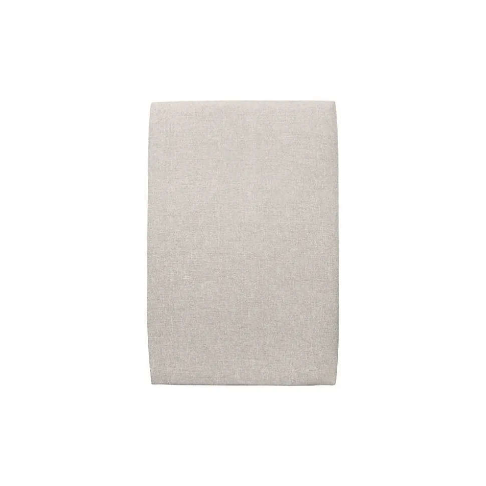 Lit avec tête de lit tapissier tissu et sommier tapissier - Lit en bois massif